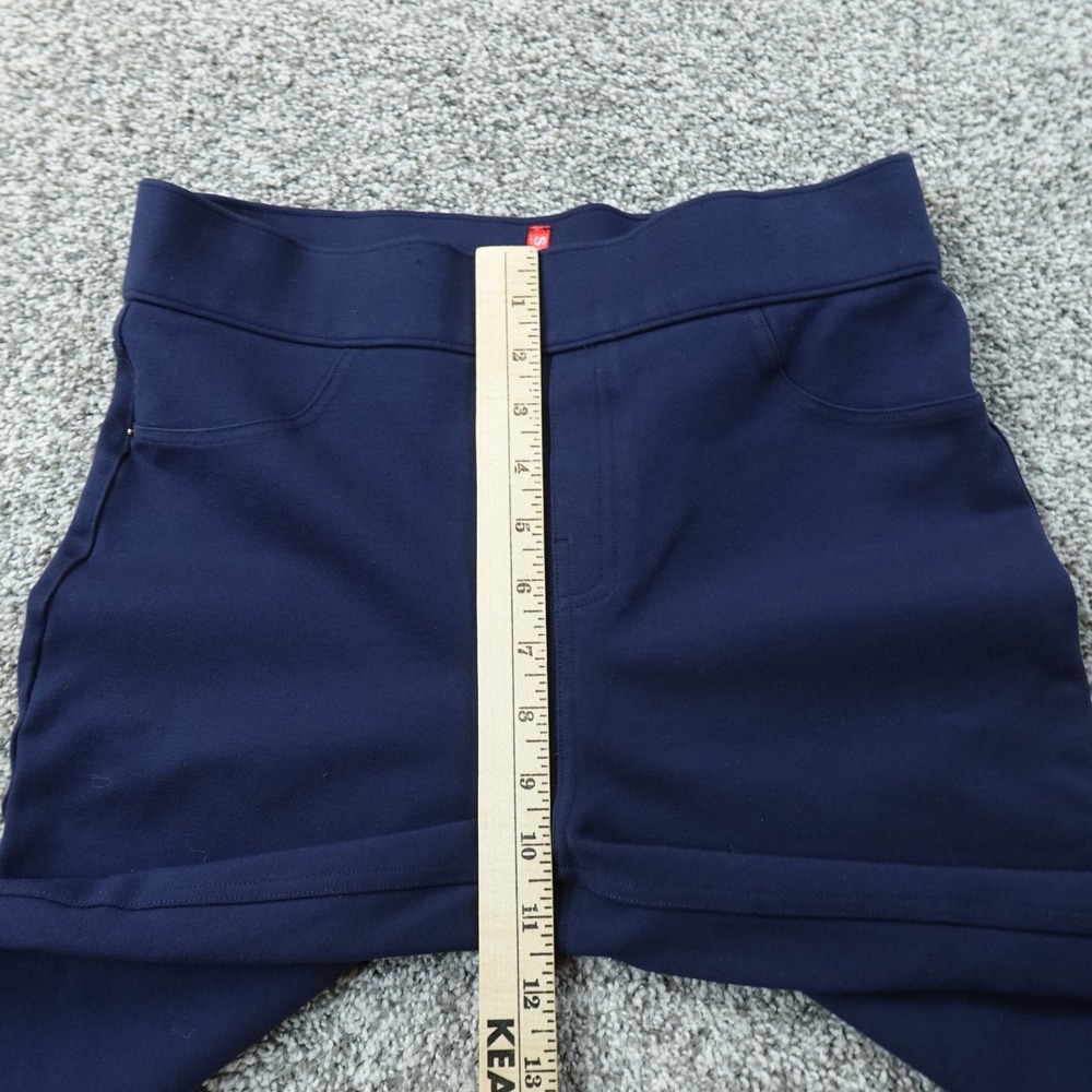 Spanx Pants Womens M Blue Pull On Leggings High Rise Booty Boost Stretch Jegging - Picture 4 of 10
